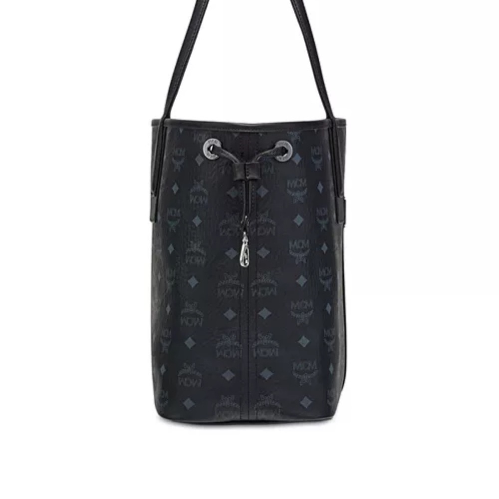 MCM Black Shoppers Tote - Picture 2 of 10
